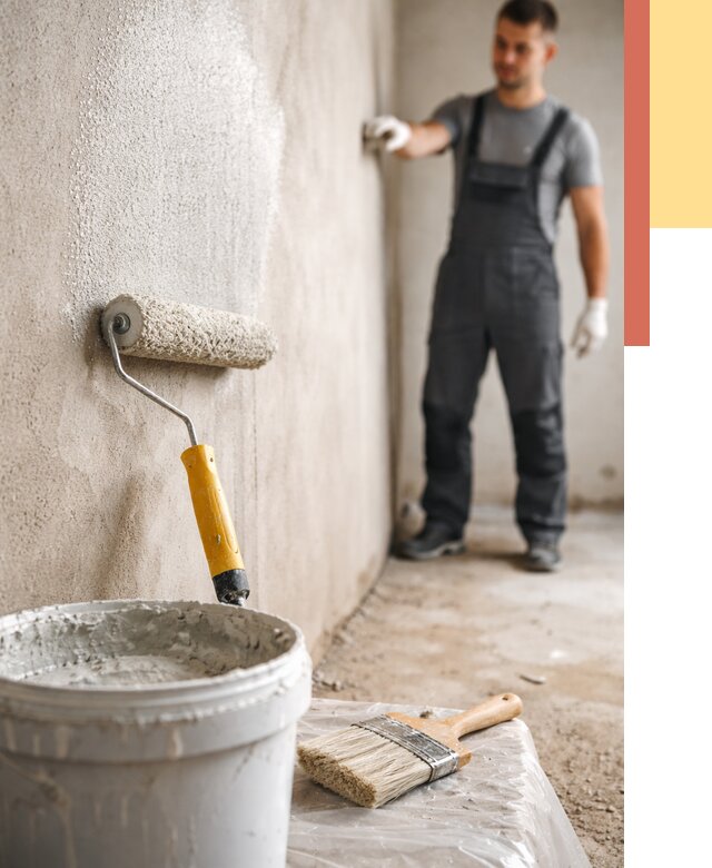 Нанесение бетоноконтакта на стены в Новоалтайске от 4294 руб. быстро и недорого | ОТДЕЛОЧНИК-Нвл