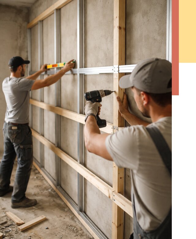 Устройство обрешетки под панели в Новоалтайске от 2147 руб. — монтаж под ключ | ОТДЕЛОЧНИК-Нвл