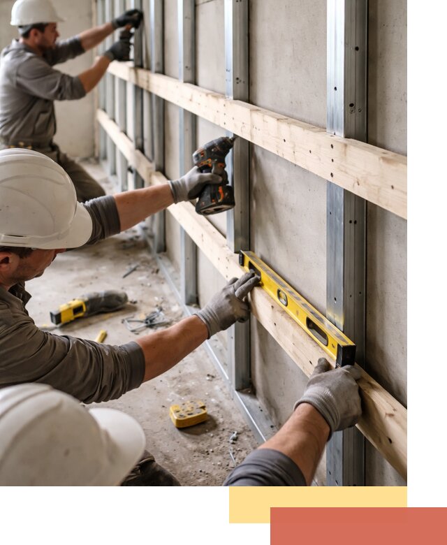 Устройство обрешетки под панели в Новоалтайске