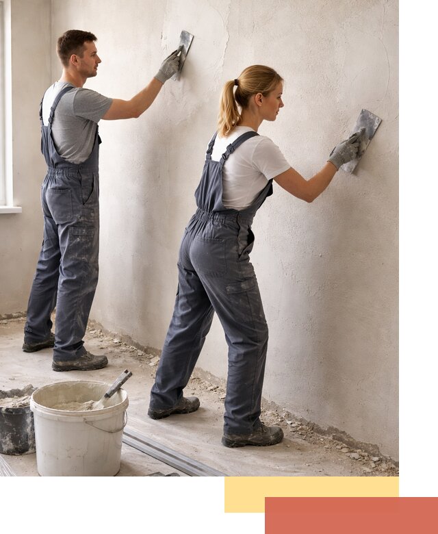 Штукатурка стен под обои в Новоалтайске профессионально и быстро