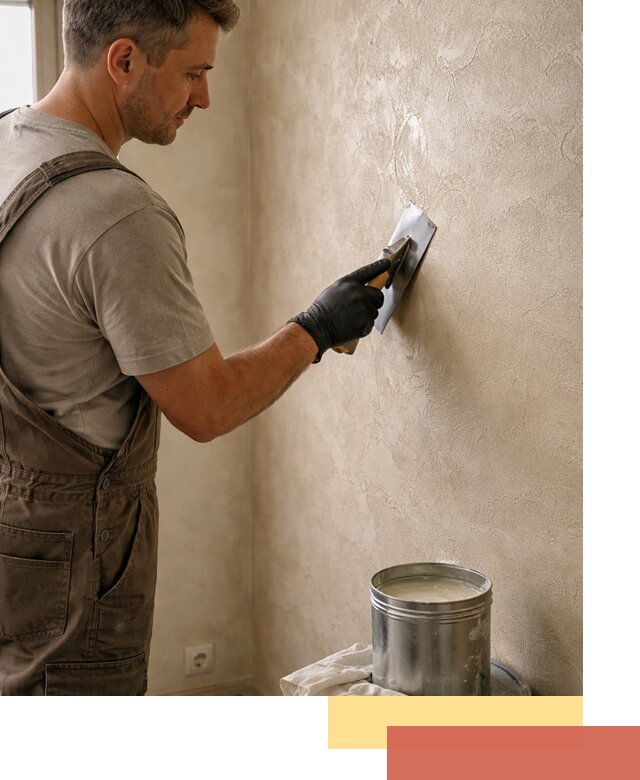 Нанесение воска на штукатурку в Новоалтайске для защиты и блеска