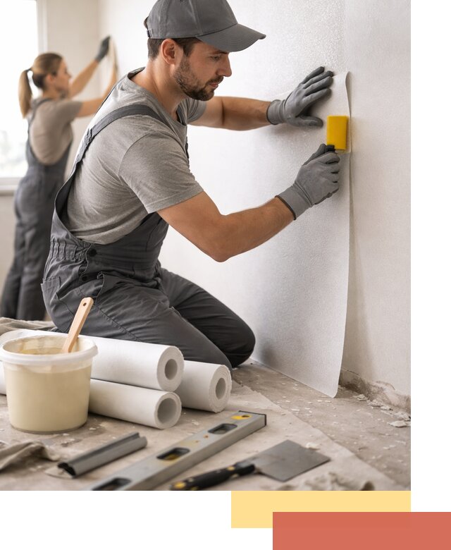 Поклейка стеклообоев профессионально в Новоалтайске