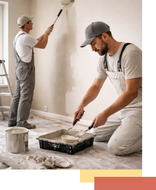 Покраска стен в квартире в Новоалтайске — профессионально и аккуратно