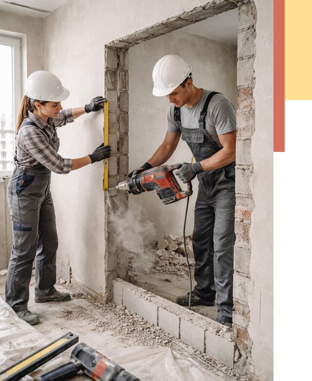 Создание проемов в стенах в Новоалтайске от 6646 руб. — алмазная резка и расширение | ОТДЕЛОЧНИК-Нвл