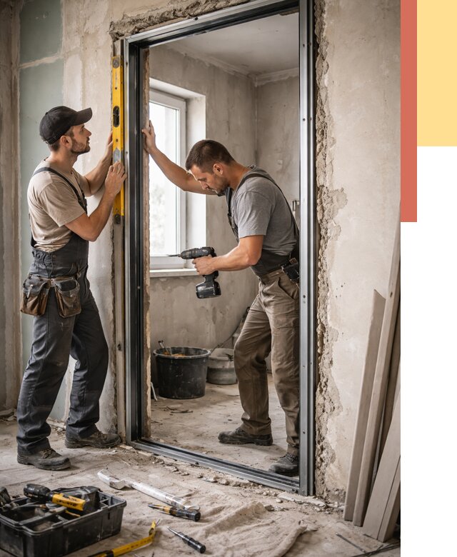 Закладка дверного проема в Новоалтайске от 3578 руб. — быстро и недорого | ОТДЕЛОЧНИК-Нвл