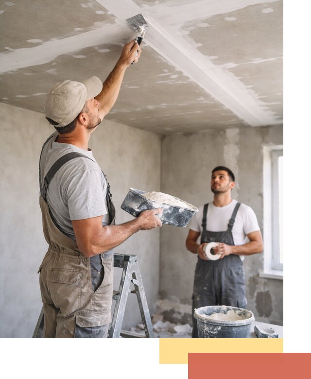 Обработка швов потолка ГКЛ в Новоалтайске: качественная заделка и шпатлевка