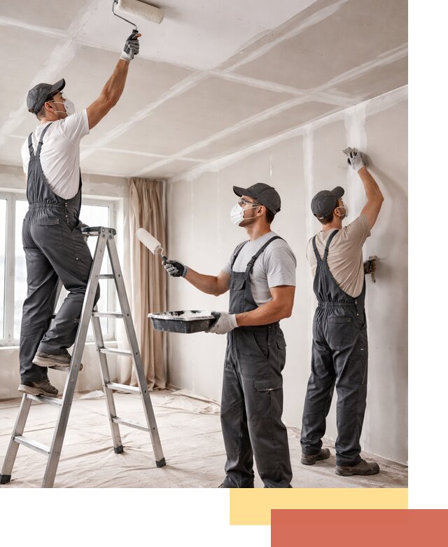 Покраска потолка из гипсокартона в Новоалтайске качественно и недорого