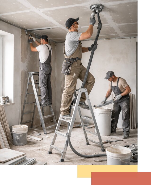 Ремонт потолка из гипсокартона в Новоалтайске: быстрый и качественный монтаж