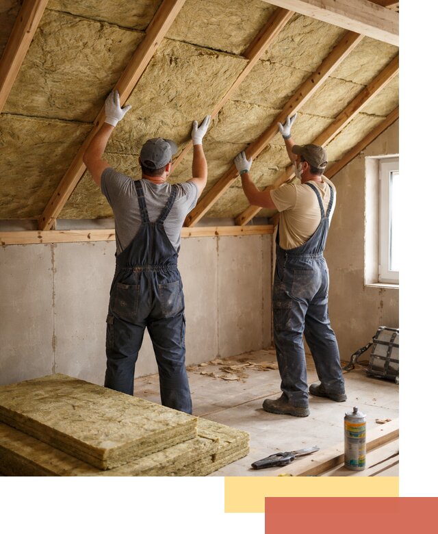 Утепление потолка минеральной ватой в Новоалтайске