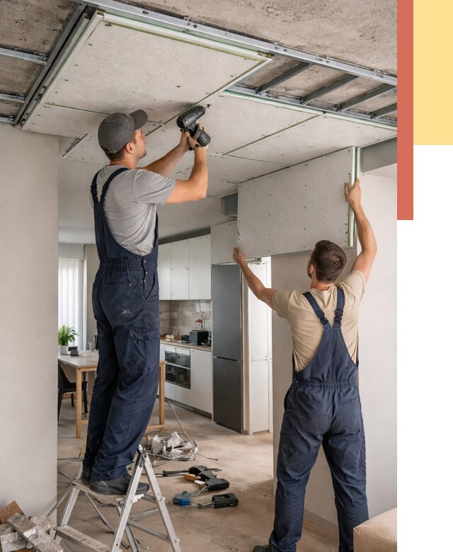 Шумоизоляция потолка панелями зипс в Новоалтайске от 1891 руб. под ключ | ОТДЕЛОЧНИК-Нвл